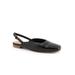 Extra Wide Width Women's Holly Sling by Trotters in Black (Size 8 WW)