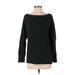 Vince Camuto Pullover Sweater: Green Tops - Women's Size Small