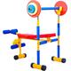 N/a Children Barbell Dumbbell Set, Indoor Fitness Weight Bench Equipment Gym Machine, Multifunction Workout Press, Kids Play Workout Equipment for Boys and Girls, Weightlifting, Powerlifting