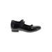 Free Style Dance Shoes: Slip On Chunky Heel Casual Black Print Shoes - Kids Girl's Size 10