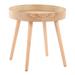 George Oliver Josmine Coffee Table Wood in Brown | 17.5 H x 19.5 W x 19.5 D in | Wayfair F80E274872984504A43C20F853D4CF6E