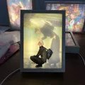 Jujutsu Kaimmer Anime Figure Veilleuse LED Personnalisée Décor de Peinture Cadre Photo Satoru