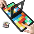IQ Slide Travel Puzzle Cube 3D Puzzle Race Board Table Battle Stacking décennie ks Game Kids