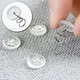 Clips pour Fixer le drap de lit 20 pièces Transparent antidérapant housse de coussin canapé