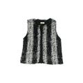 Faux Fur Vest: Gray Jackets & Outerwear - Kids Girl's Size 20