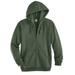 Blair John Blair Supreme Fleece Hooded Sweatshirt - Green - 4XL