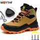 Winter Shoes Safety Boots Men Fashion Work Boots Steel Toe Shoes Puncture-Proof security Protective