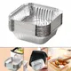 20Pcs Tin Foil Tray AirFryer Disposable Food Containers Bowls BBQ Take Away Cake Boxes Aluminum Packaging Box Baking Tins Pans