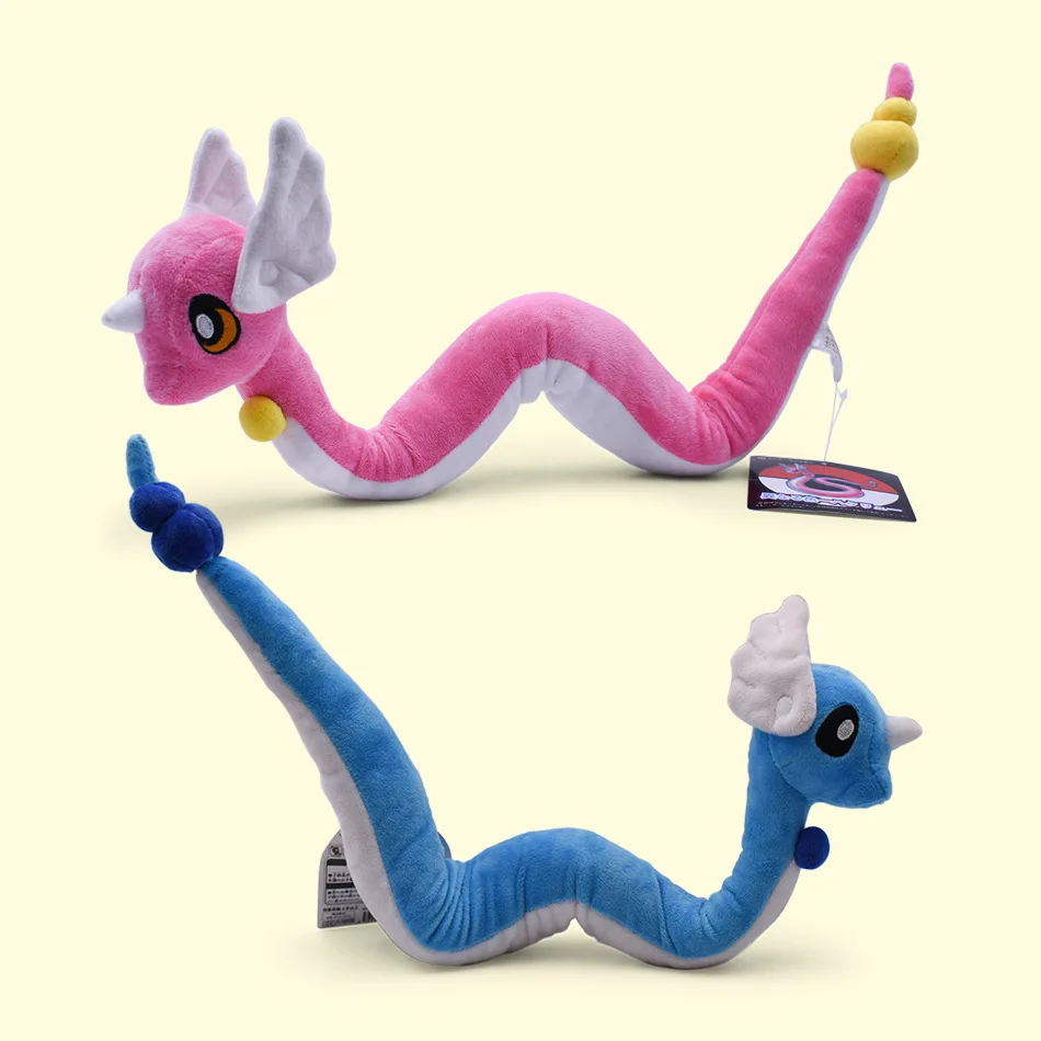 68 cm Cartoon Pokemon Dratini Plüsch Puppe Nette Dragonair Plüsch Spielzeug Weiche Angefüllte Anime Pikachu Tiere Puppen Geschenk Für Kinder Image