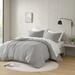 Chelsea Square Hanna Modern Boho Waffle Weave Textured Duvet Cover Set