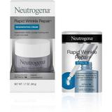 Neutrogena Rapid Wrinkle Repair Face Oil Retinol Sa Serum For Face 1.0 Fl. Oz And Neutrogena Rapid Wrinkle Repair Retinol 1.7 Oz 1 Ea