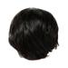 YOLAI Wig Curly Female Hair Wigs Wigs Wigs Short Hairpiece Women s Africa Black 30cm wig