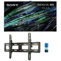 Sony XR77A95L 77 Inch QD-OLED 4K UHD Smart Google TV with AI Upscaling with a Sanus VMPL50A-B1 Tilting Wall Mount for 32 Inch-85 Inch Flat Screen TVs and Walts HDTV Screen Cleaner Kit (2023)