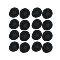 NUOLUX 15 Pairs of Replacement Headset Earphone Ear Pads Covers (Black)