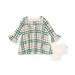 Burt s Bees Baby Girl Irish Plaid Dress & Diaper Cover Set Infant Girl Sizes 3-6 Months