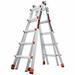 LITTLE GIANT LADDERS 13122-001 Ladder,Aluminum,5 to 9 ft H,300 lb Cap