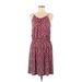 Banana Republic Factory Store Casual Dress Scoop Neck Sleeveless: Pink Dresses - Women's Size Medium