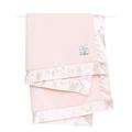 Little Giraffe Posh Mink Baby Blanket, Pink