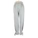 Simplee Casual Pants - High Rise: Gray Bottoms - Women's Size Medium