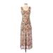 Louna Casual Dress: Brown Dresses - Women's Size X-Small