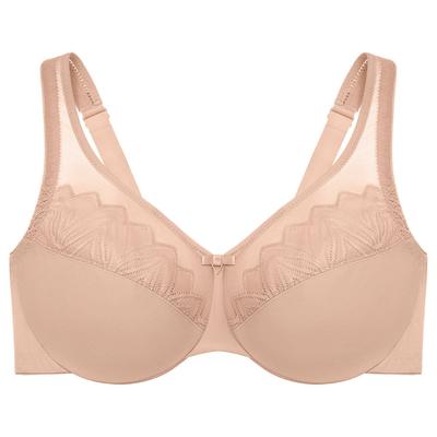 Glamorise Magiclift WonderWire Posture Back Bra (Size 38-D) Cafe, Polyester