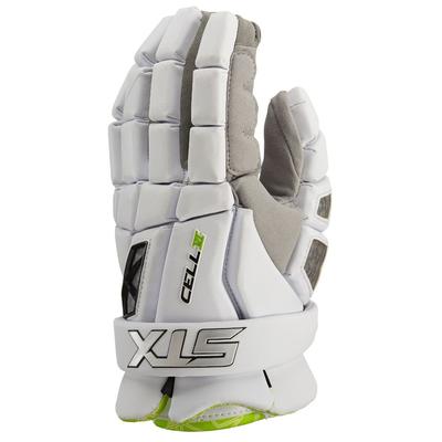 STX Cell VI Men's Lacrosse Gloves White