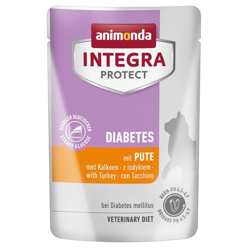 48x 85g animonda Integra Protect Adult Diabetes Pute Katzenfutter nass