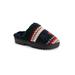 Women's Minette Slippers by MUK LUKS in Black Fairisle (Size L(7.5/8.5))