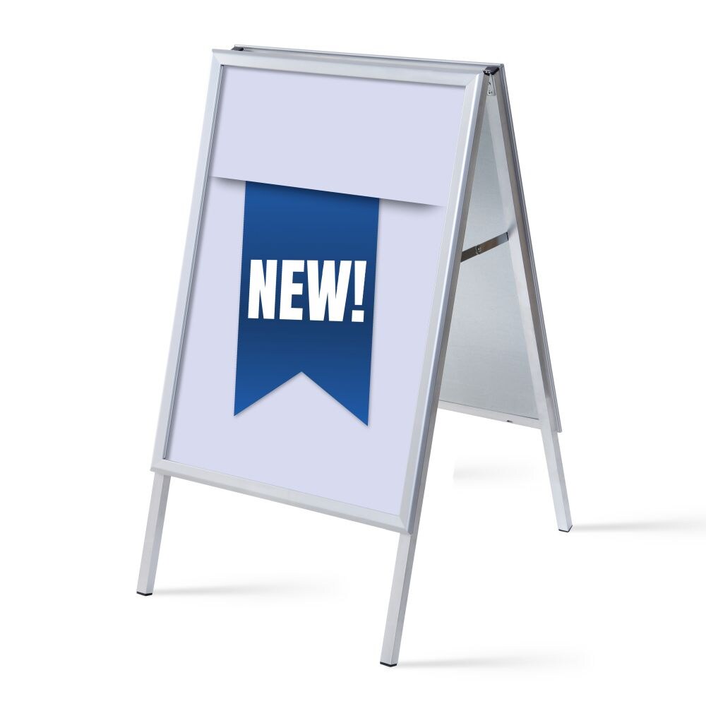 SHOWDOWN Displays Showdown Kundenstopper - DIN A1 - Komplett-Set - Englisch - Blau/Schwarz Image