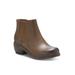 Women's Heidi Bootie by Eastland in Bomber Brown (Size 6 1/2 M)