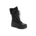 Women's Palmer Paige Boot by MUK LUKS in Black (Size 8 M)