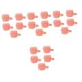 ibasenice 20 Pcs Pacifier Box Pacifier Case Soother Holder Silicone Dummy Clip Dummy Holder Pacifier Holder Case Pacifier Holder Clip Silicone Containers Diaper Bag Baby Wide Mouth