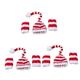 PartyKindom 3pcs Babies Elf Hat Knitted Santa Clothes Baby Christmas Baby Apparel Crochet Costume Toddler Crochet Baby Santa Hat Infant Suit Baby Outfits Newborn Costume Clothing Pants Child