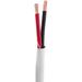 SatMaximum 18 AWG CL2-Rated 2-Conductor Speaker Cable for In-Wall Installation (White, 906842