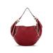 Valentino Garavani Leather Hobo Bag: Red Bags