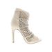 Wild Diva Heels: Ivory Shoes - Women's Size 7