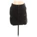 Hollister Denim Mini Skirt Mini: Black Print Bottoms - Women's Size 31