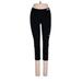 Nike Active Pants - Mid/Reg Rise Skinny Leg Cropped: Black Activewear - Women's Size Small