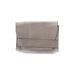 Summer & Rose Clutch: Pebbled Gray Solid Bags