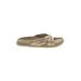 Old Navy Sandals: Tan Print Shoes - Women's Size 8 - Open Toe