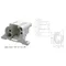 H tube 2P lampe pied canule support de lampe PL-S douille 2P H tube lampe pied support de lampe G23 support de lampe 2 aiguille H insertion de tube
