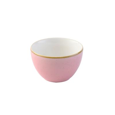 Churchill SPPSSSGR1 8 oz Stonecast Sugar Bowl - Ceramic, Petal Pink