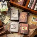 Mr. Paper Vintage Floral Material Paper Mini Book Creative DIY Handbook Decorative Collage Cardstock