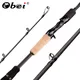 Obei ELF 1.68 2.1 2.4 Casting Spinning Fishing Rod Travel vara de pesca Street Boat Lure Two Tips