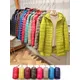 Female Long Warm Down Coat with Portable Storage Bag Women Light Down Jacket Ladies Overcoats