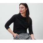 Tchibo - Feinstrickpullover mit Cashmere - Damen - Gr. S - schwarz