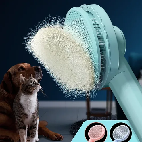 Katzen bürste Haustier pflege bürste für Katzen entfernen Haare Haustier Katzen haarentferner