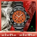 Addies männer militär uhren freizeit outdoor sport leucht uhr multifunktional nylon stahl armband