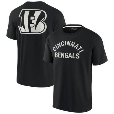 Unisex Fanatics – Schwarzes Cincinnati Bengals Elements – Superweiches Kurzarm-T-Shirt Image