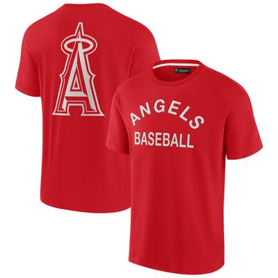 Unisex Fanatics Rotes Los Angeles Angels Elements Superweiches Kurzarm-T-Shirt Image